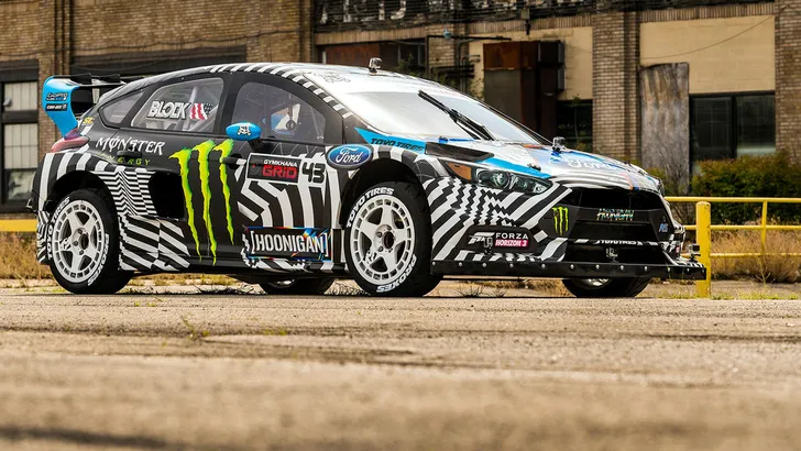 Koop dan! 600 pk Ford Focus RS RX van Ken Block onder de hamer