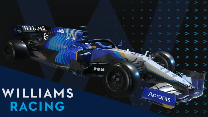 Williams FW43B lekt het internet op