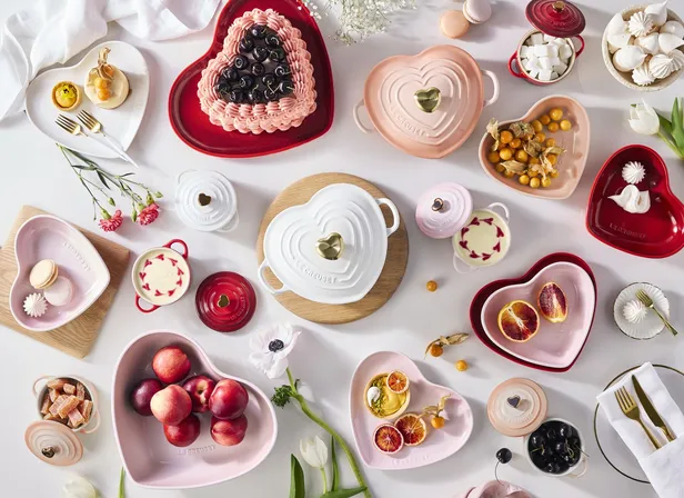 Le Creuset Valentijnscollectie.