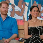 De exen van prins Harry – Foto van Prins Harry en Meghan Markle in Colombia, 2024.