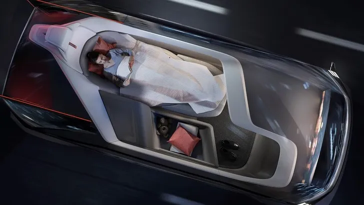 Volvo’s 360c: slaapkamer op wielen