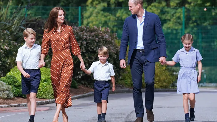 Royals first day at new school