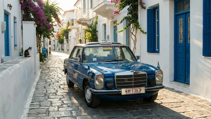 Griekse taxichauffeur rijdt wereldrecord met onverwoestbare diesel en wordt beloond met een gloednieuwe Mercedes