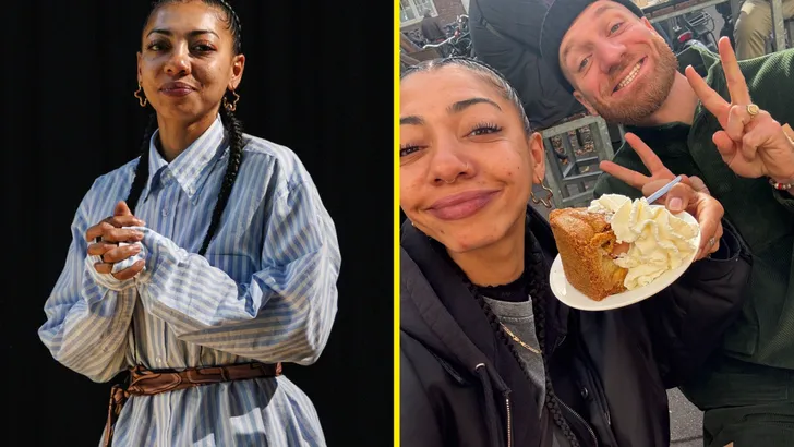 Roziena Salihu en haar vriend | eetdagboek