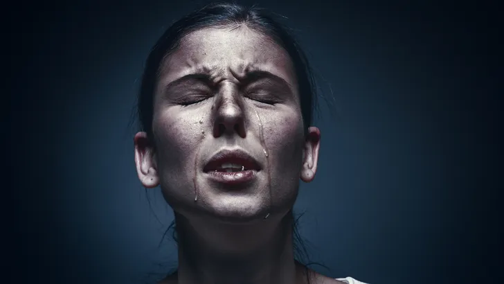 Huilende vrouw