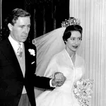 Huwelijk prinses Margaret en Antony Armstrong-Jones