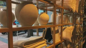 Decoratie in de Zara Home-winkel.