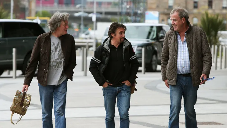 Richard Hammon, James May en Jeremy Clarkson van The Grand Tour