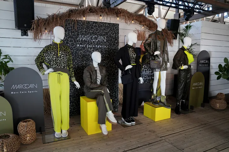 Sfeerimpressie van het Beach Moments-event van Marc Cain in Noordwijk