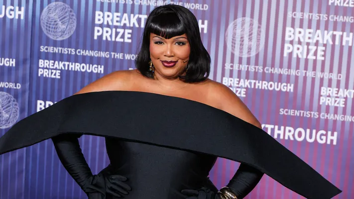 Lizzo bij de Breakthrough Prize Awards 2024