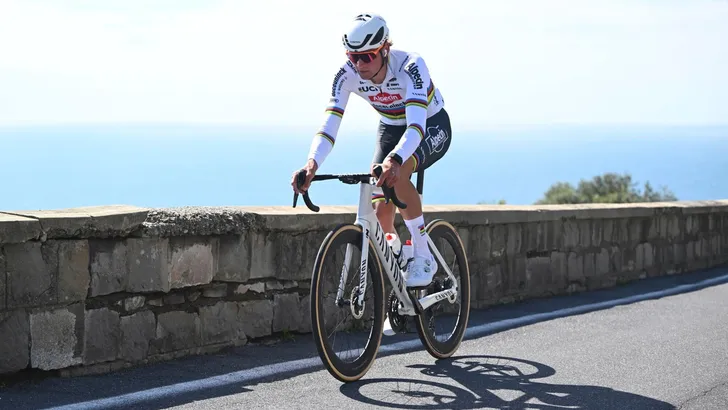 training session ahead of Milan - Sanremo 2024