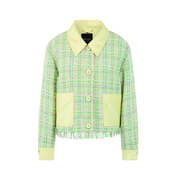 Jas met contrasterende details - €399