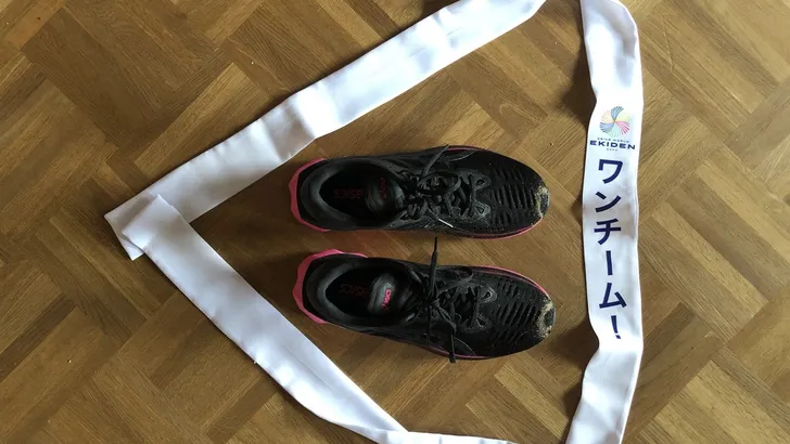 Over de (digitale) finishlijn: het Happy in Shape X ASICS World Ekiden team