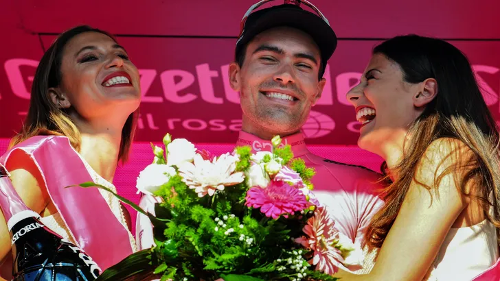 Maastricht huldigt Giro-winnaar Dumoulin
