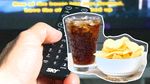 tv met chips en cola