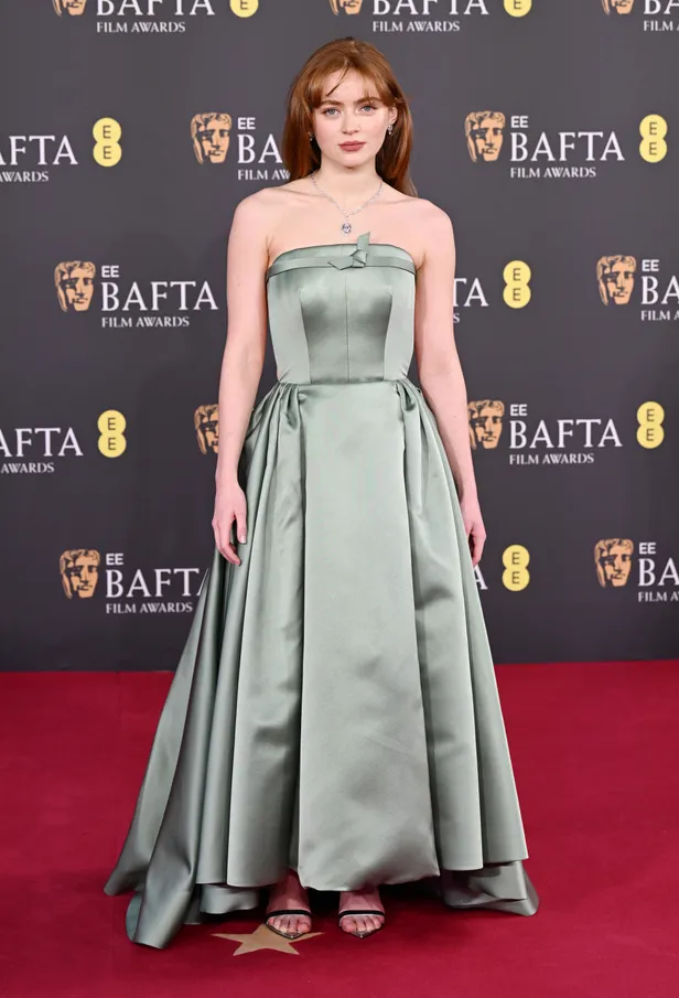 Sadie Sink in custom Prada
