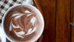 Warme chocolademelk