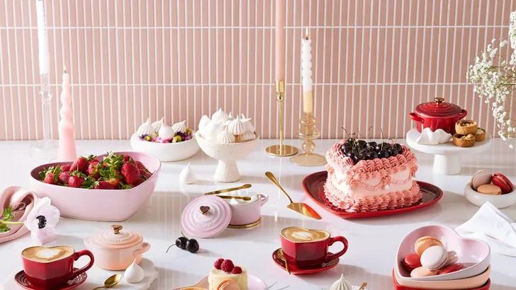 Le Creuset Valentijnscollectie.