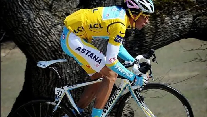 Contador geeft eindzege Parijs-Nice niet meer weg
