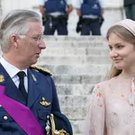 Koning Filip en kroonprinses Elisabeth