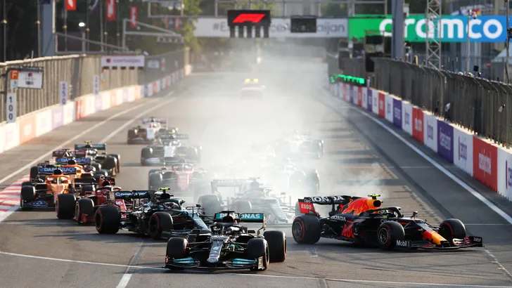 Lewis Hamilton's herstart blunder kwam door 'magic'