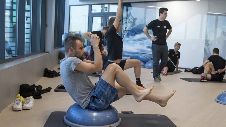 training camp of the Lotto Soudal cycling team-II