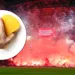 Ajax FC Groningen vuurwerk gestaakt amateurwedstrijd spons