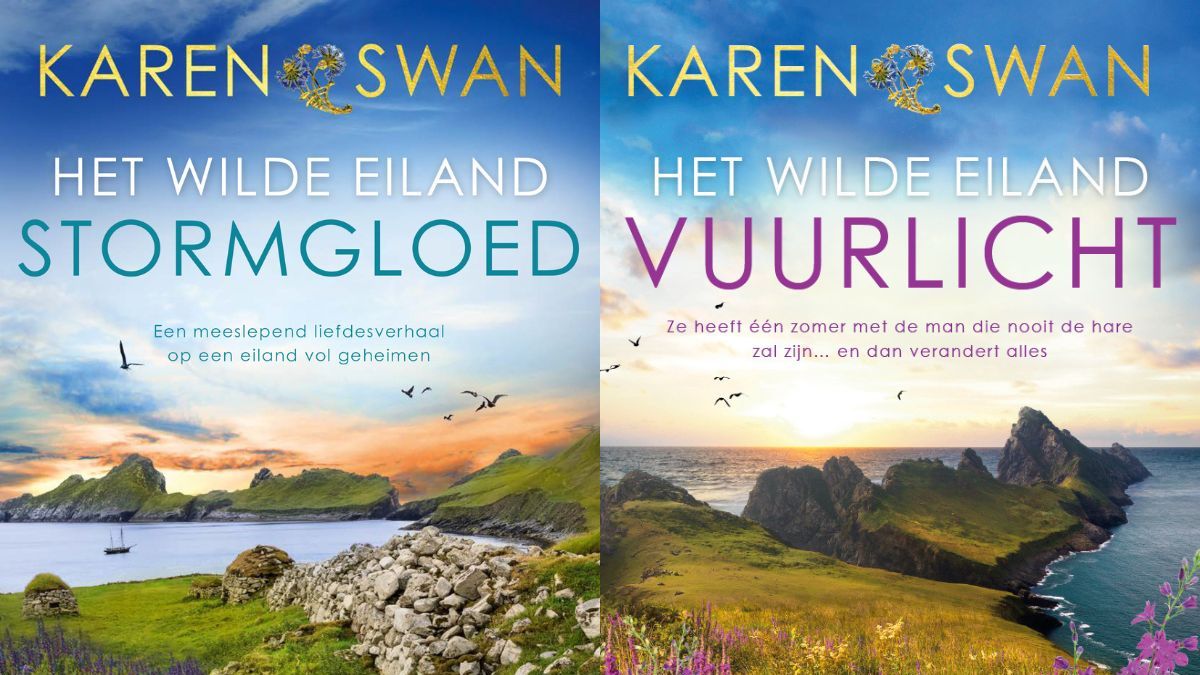 Win de drie boeken uit Het wilde eiland-serie van schrijfster Karen