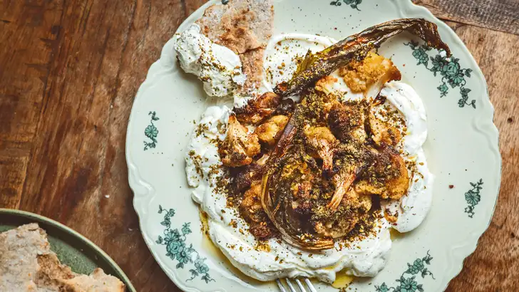 geroosterde bloemkool met za'atar