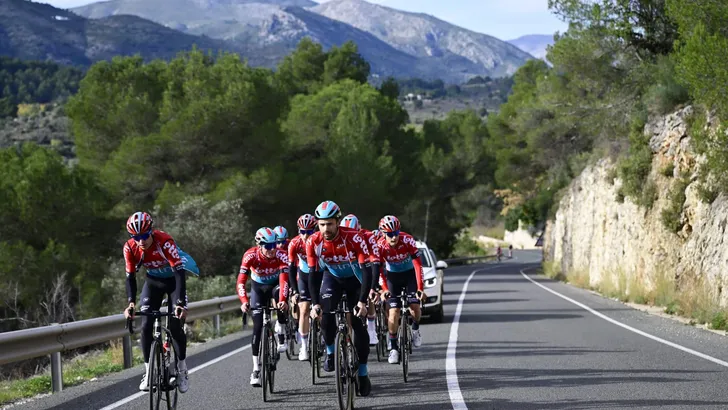 Lotto-Dstny UCI Pro Team cycling team 2023 training camp