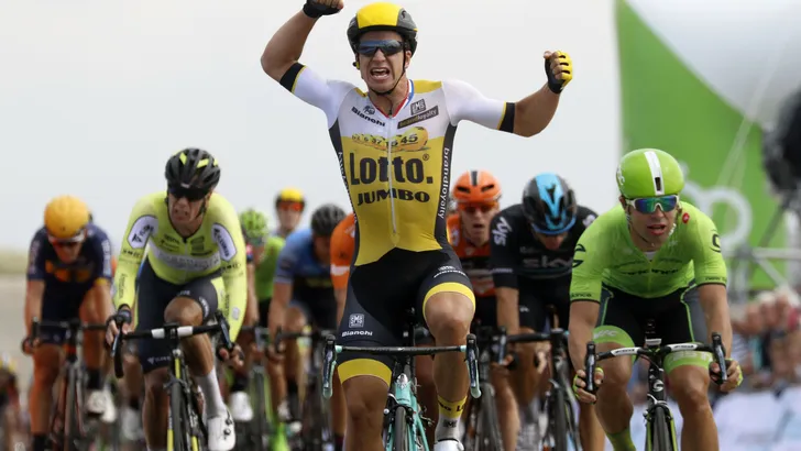 VIDEO Groenewegen: 'Ik wil met kampioenentrui graag de Tour uitrijden'