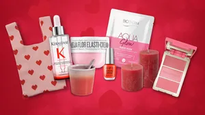 Collage van de leukste cadeaus om jezelf te geven voor Valentijnsdag.