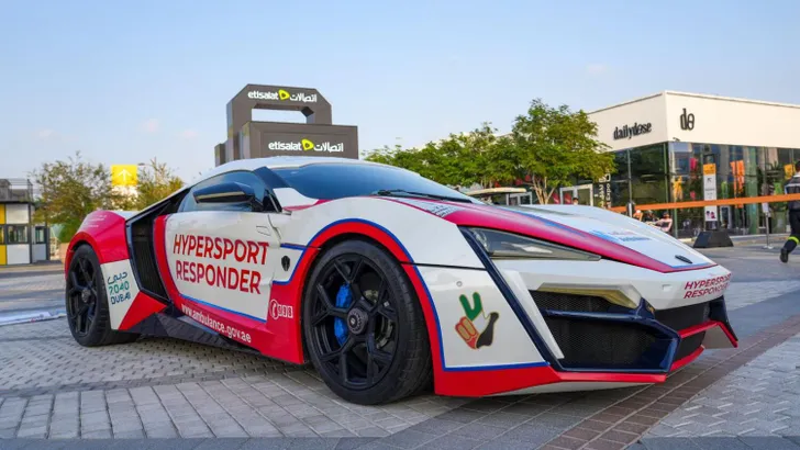 Dubai onthult supersnelle ambulancedienst
