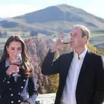 Kate and William visit the Amisfield Winery in Queenstown