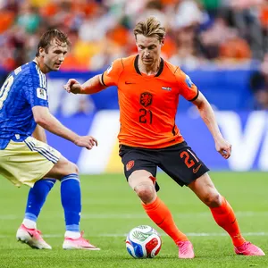 Frenkie de Jong tegen Zweden