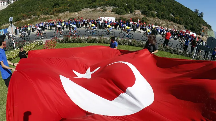 Fotoserie: de mooiste plaatjes uit de Ronde van Turkije
