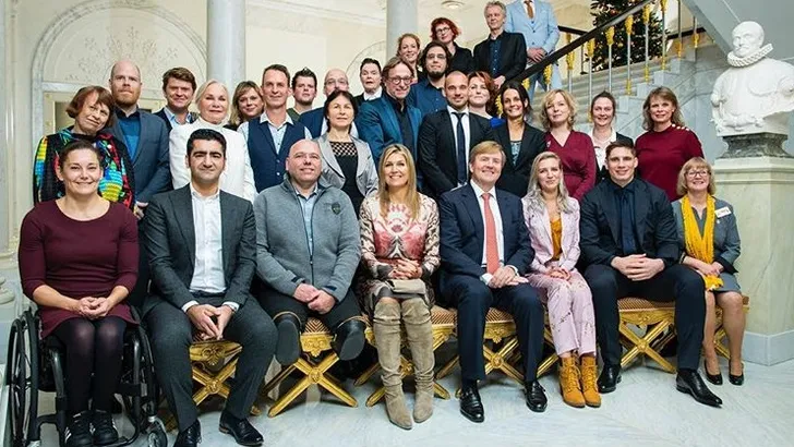 Máxima en Willem-Alexander nodigen uitblinkers 2018 uit voor lunch