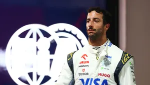 Daniel Ricciardo na de Grand Prix van Singapore