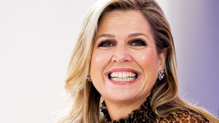 Máxima in luipaard, panter en python-printje 