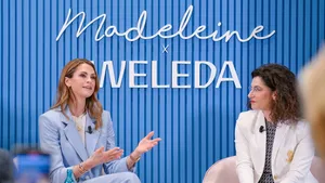 Zweeds hof bevestigt geen comeback voor Madeleine. – Foto van prinses Madeleine bij een Weleda-evenement.