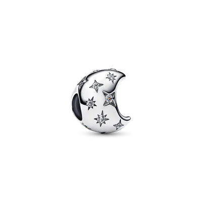 Pandora Charm - Sterling Silver Zirconia 