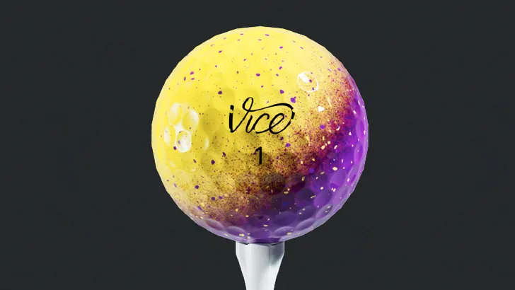Vice Golf brengt Pro Royal Gold uit als losse dozijnverpakking