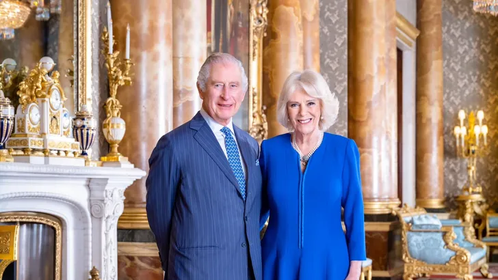 Charles Camilla officieel portret 2023
