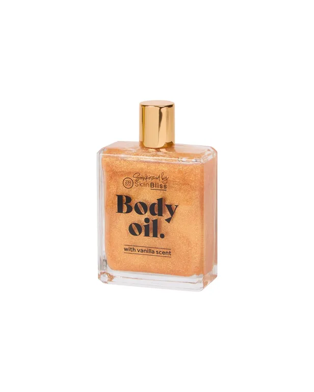 Skin Bliss lichaamsolie met glitters