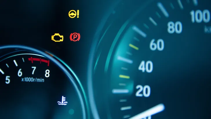 Dit kleine dashboardlampje lijkt onschuldig, maar doorrijden kan je motor slopen
