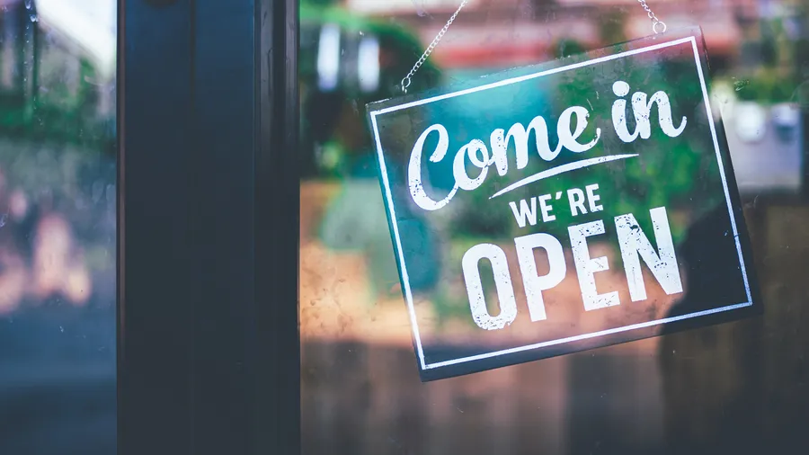 Come in, we're open