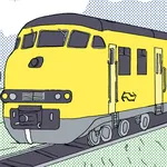 Illustratie trein