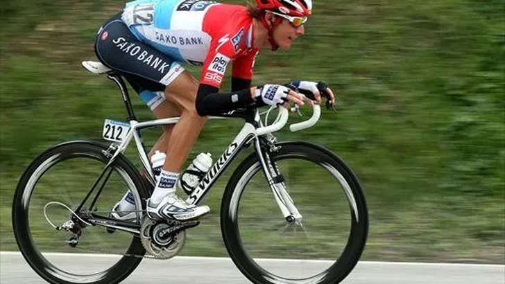 Voor Andy Schleck is de zon weer gaan schijnen