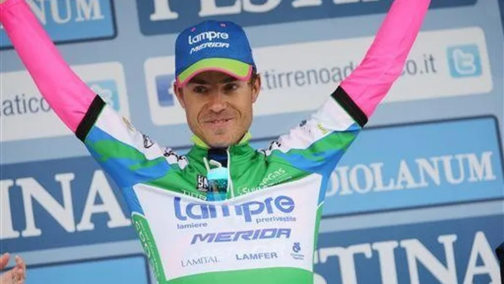 Cunego geeft Lampre weer winst in Coppi & Bartali