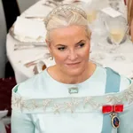 Crown Princess Mette Marit and Prince Joachim attend Prince Christian of Denmark 18th birthday Gala Dinner at Christiansborg Palace